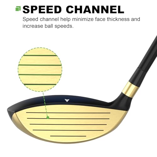 MAZEL Z35 Men's Golf Fairway Wood 3/5/7 Right Hand Graphite 2024 Model