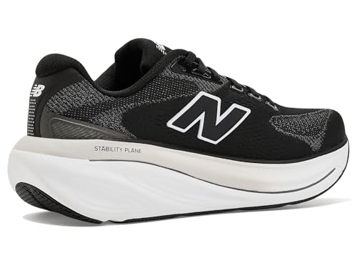 New Balance Womens Fresh Foam X 860v15 Wide Running Shoes - Black/Nb 103 White 8.5
