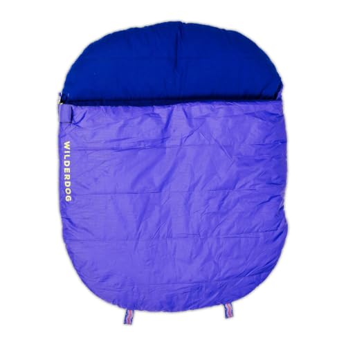 Wilderdog 36x28in Water-Resistant Dog Sleeping Bag with Carry Sack