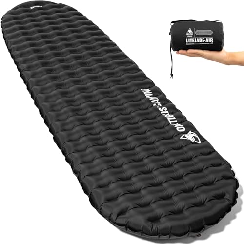 Ultralight Insulated Camping Sleeping Pad - 3.5 R-Value, 72x22.8in