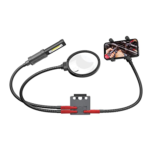 Smart-Assist Hands-Free Workbench Kit with 180 Lumen Light & Magnifier