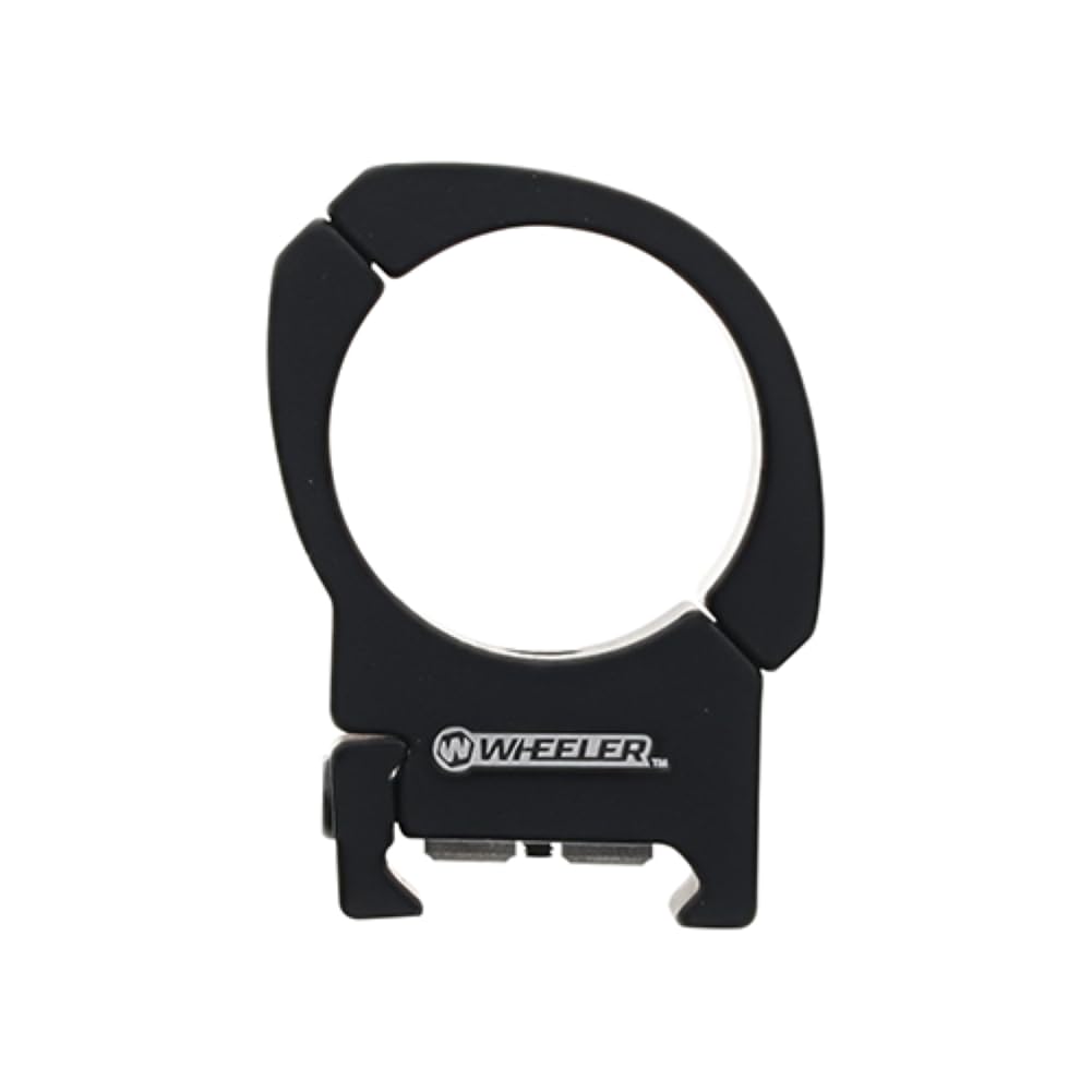 Wheeler Sporter Scope Rings with Interchangeable Base for Mounting Scopes on Picatinny and Weaver Rails