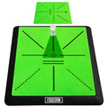 Golf Hitting Mat with Swing Path Feedback – Indoor/Outdoor Practice Trainer – Gift for Golfers