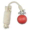 Martial Arts Rope Dart - Rubber Meteor Hammer for Practice & Training - Blue Variation