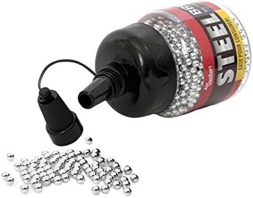 Air Venturi Steel BBS - 177 Caliber Zinc-Plated Pellets | 5.1 Grains | 2,500 Count