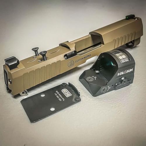 Optics Adapter Plate for SIG P320 RX & Pro Series with Trijicon RMR Holosun 407C 507C
