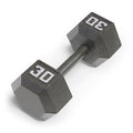 Marcy 30lb Cast Iron Hex Dumbbell - Space Saving Hexagon Shape