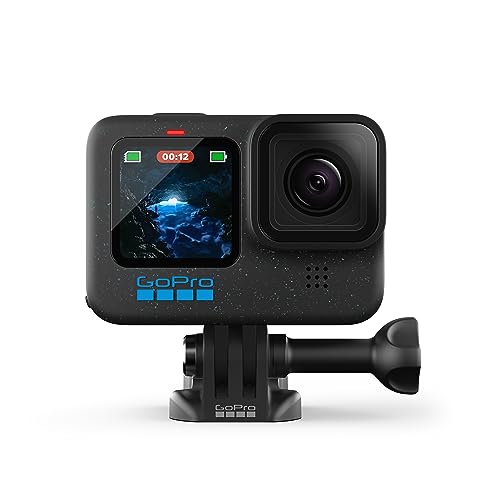 GoPro HERO12 Black Waterproof Action Camera 5.3K60 HD Video 27MP Photos