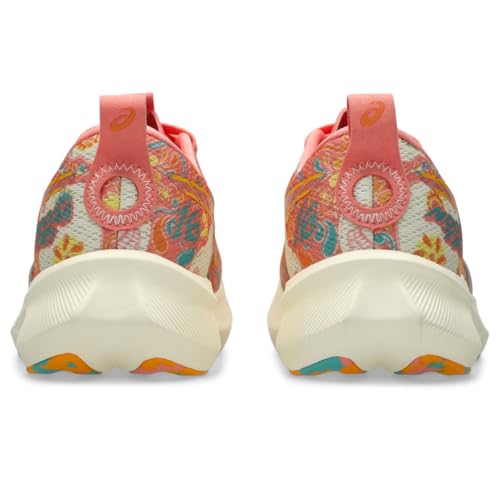 ASICS Women's Noosa TRI 16 Running Shoes - 9.5 Guava/Techno Cyan