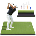 Anygulf 5x4ft Large Golf Hitting Mat - 26mm Thick Artificial Turf for Indoor & Outdoor Practice