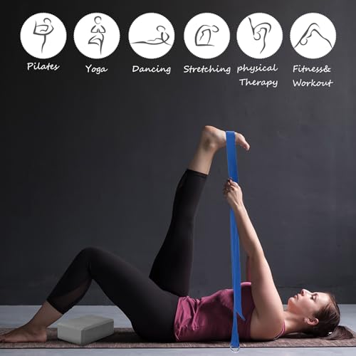 Yoga Blocks Bulk 20 Pack - 9 x 6 x 3 Inch High-Density EVA Foam Support