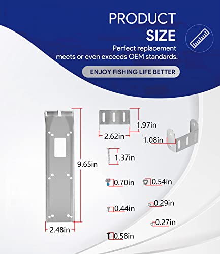 Marine Transducer Mount Bracket for StructureScan 3D & HD | Skimmer Transducers
