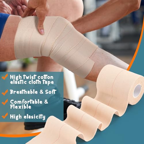 Sinmoe 30 Rolls Self Adhesive Elastic Bandage Wrap 3 Inch x 5 Yards (Variation of THIS listing)