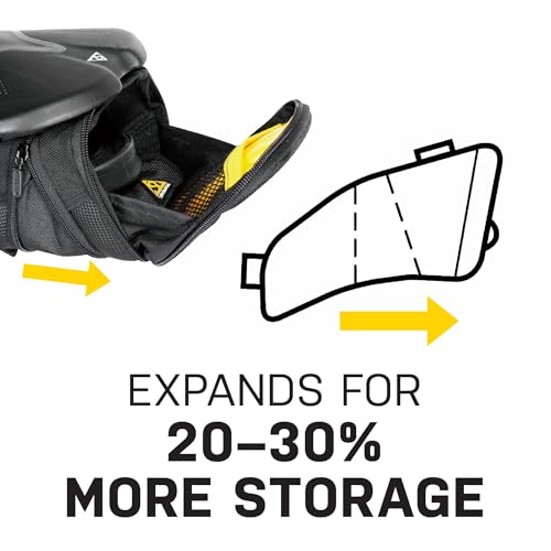 Topeak Aero Wedge Pack Medium Bike Seat Bag with QuickClick Mount