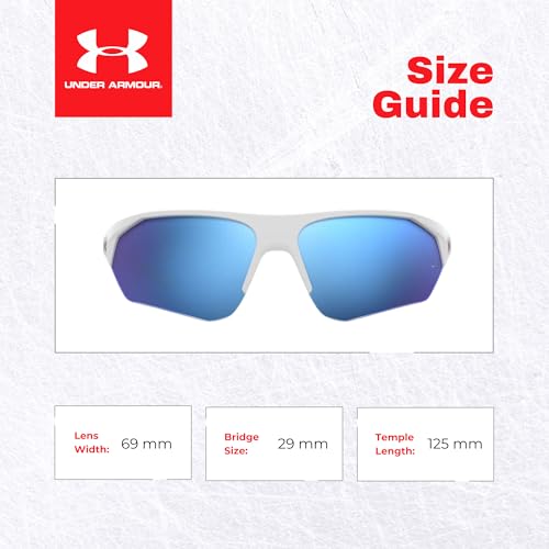 Under Armour Instinct UA7000 Wrap Around Sunglasses Bundle