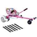 Yabbay Pink Eco-Friendly Hoverboard Seat Attachment for Kids - Safe & Easy to Install