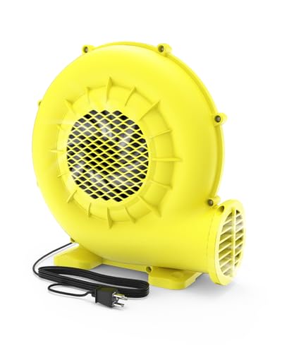 Puligoth 750W Heavy-Duty Inflatable Blower for Bouncy Castles & Water Slides