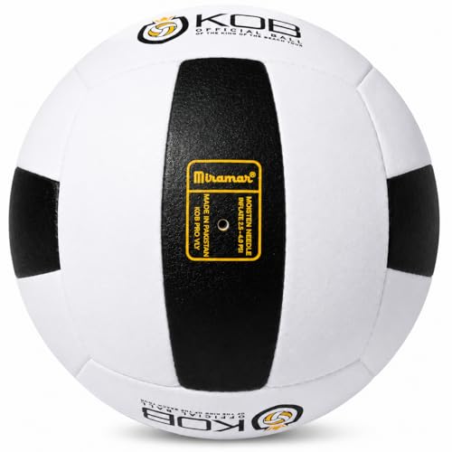 King of the Beach Miramar Beach Volleyball - Official Game Ball, Royal Yellow