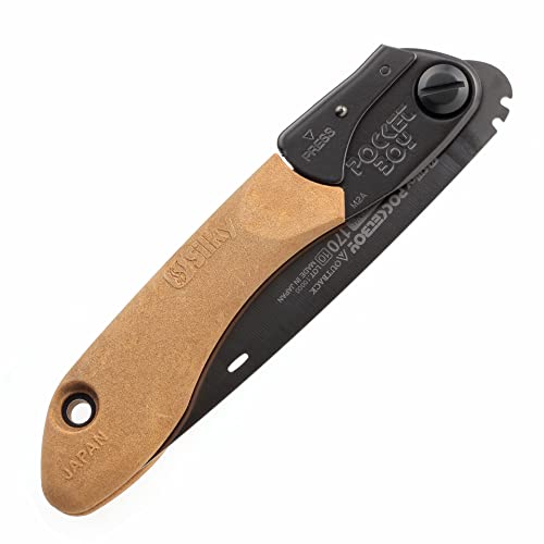 Silky Pocketboy Folding Saw 170mm Outback Edition - Handheld Pruning & Camping Tool