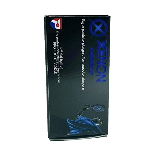 X Xenon Platform Tennis Balls - Dozen (12 Balls) Bright Yellow, Official Tour Quality