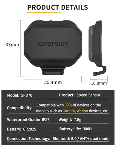 iGPSPORT BSC200S GPS Bike Computer Bundle - Wireless Navigation, 2.4" Screen, Waterproof
