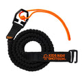 Quick Fit MTB Tow Rope Black for Kids & Adults | 500lb Load Capacity