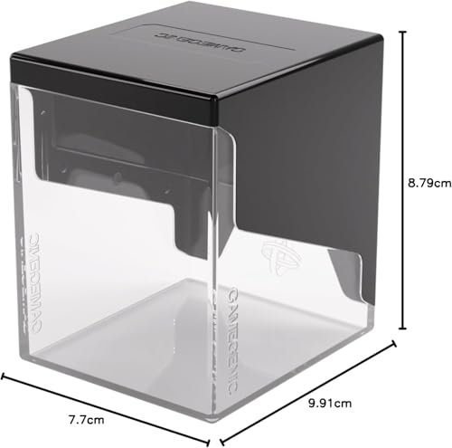 Deck Box for Trading Cards 100+ Capacity Secure Card Organizer