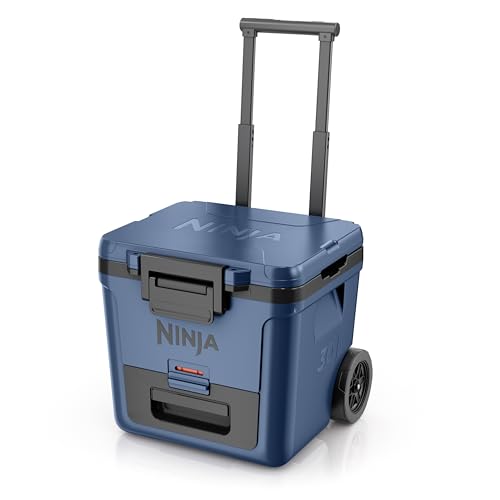 Ninja FrostVault 30QT Cooler with Wheels, Dry Storage - Lakeshore Blue