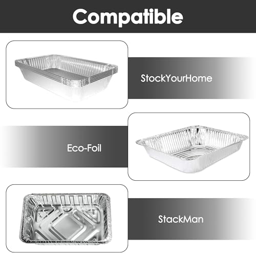 Stainless Steel Cooling Racks Pack of 2 for Baking & Roasting