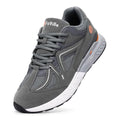 FitVille Men's Extra Wide Walking Shoes - Rebound Core, 11.5 X-Wide Charcoal Gray