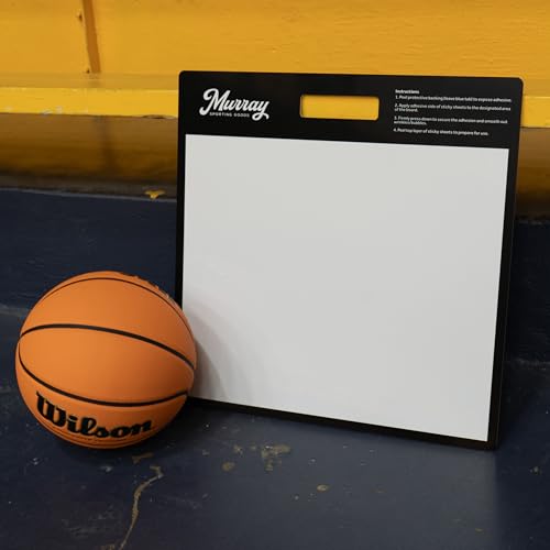 Basketball Sticky Mat - Courtside Premium Shoe Grip & Traction Sheets - 19x19 Inches - Variation: Basketball Sticky Mat