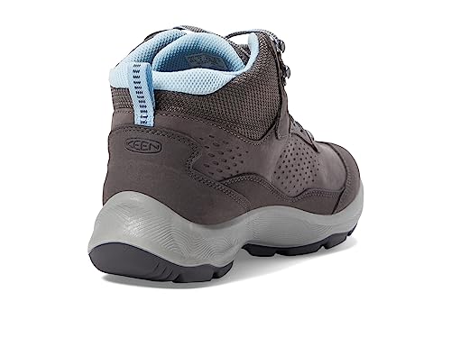 Women's KEEN Terradora WP Hiking Shoes - Steel Grey / Clear Sky, Size 9.5