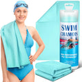 Aqua Extra Large Swimming Chamois Towel - Quick Dry Water Sports Towel