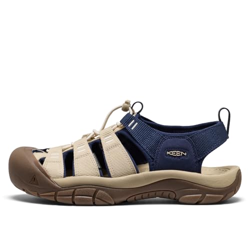 KEEN Men's Newport H2 Water Sandals Tri-block Safari Size 10 - Closed Toe, Quick-Dry