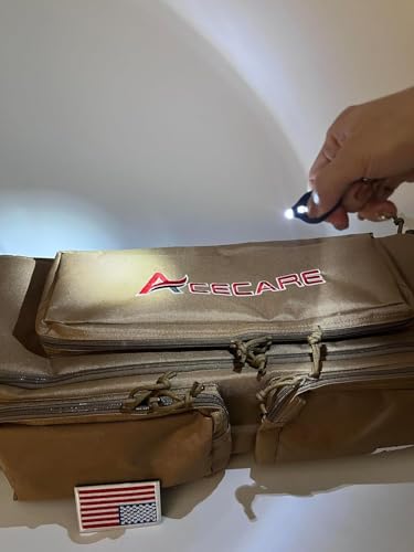 Acecare Large PCP Air Tank Backpack with Pouches - Paintball & Scuba Tank Carrier