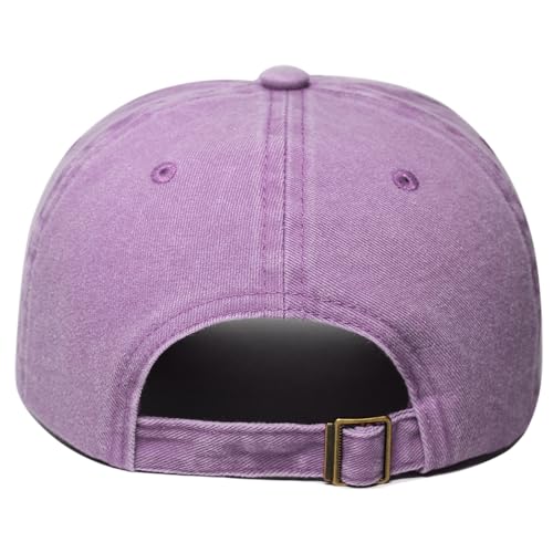 70th Birthday Hat for Men Women - Happy 70th Decorations 1956 - Purple / A