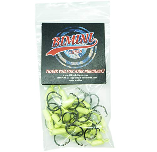 Yellowtail Snapper Weighted Circle Hook Jig 4/0 - 1/8 oz - 20 Pack