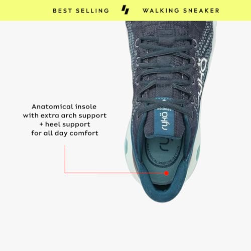 Ryka Women's Devotion X Walking Shoe - Abyss Blue, Size 8.5
