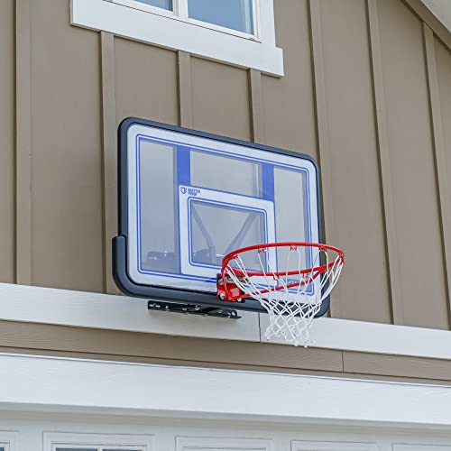 Lifetime 73650 44 Inch Shatterproof Backboard & Rim Combo Kit - Wall & Pole Mount
