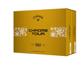 Callaway Chrome Tour Golf Balls Triple Track White - 2 Dozen