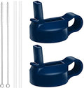 The Mass Wide Mouth Straw Lid Compatibility Most Sports Water Bottle (Cobalt)