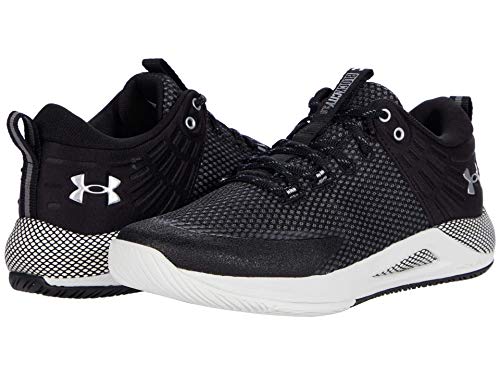 Under Armour Women's HOVR Block City Volleyball Shoes - Black/White, Size 7.5