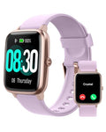 Smart Watch for Women Bluetooth Call - Violet Purple - Fitness & Sleep Tracker