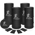 ZivPlay 4-Pack Pop Up Soccer & Basketball Defender Dummy for Defense Training & Drills