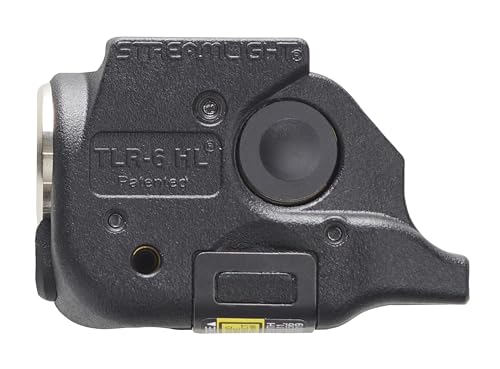 Streamlight TLR-6 HL Rechargeable Tactical Gun Light with Red Laser for 43X MOS