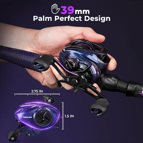 KastKing Royale Legend Pro Baitcasting Reel Right-Hand 8.0:1 Gear Ratio