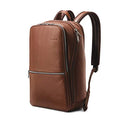 Samsonite Classic Leather Slim Backpack - One Size Cognac