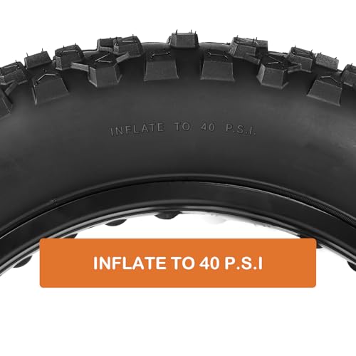 26x4.0 Inch Fat Tire for E-Bike Mountain Bicycle - Off-Road All-Terrain Replacement Set - Qty 2