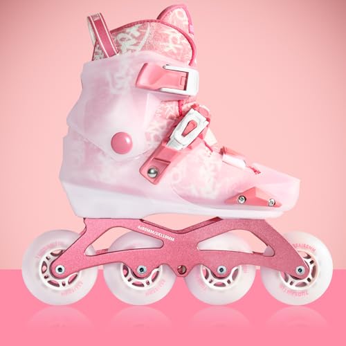 Women’s Adjustable Inline Skates XL (8-12 US) Outdoor & Indoor Roller Skates