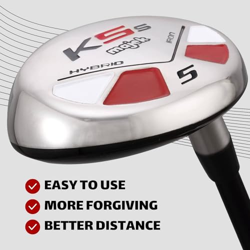 Majek Golf Hybrid #5 Senior Flex Right-Handed Utility Club